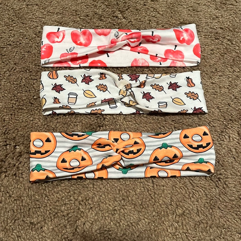 Fall Knotties Headbands